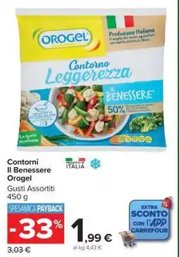 Carrefour Contorni Il Benessere Orogel offerta