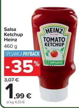 Carrefour Salsa Ketchup Heinz offerta