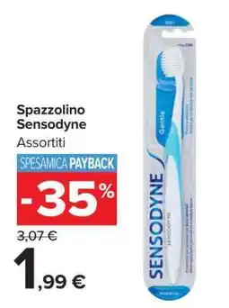 Carrefour Spazzolino Sensodyne offerta