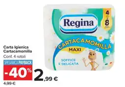 Carrefour Carta Igienica Cartacamomilla offerta