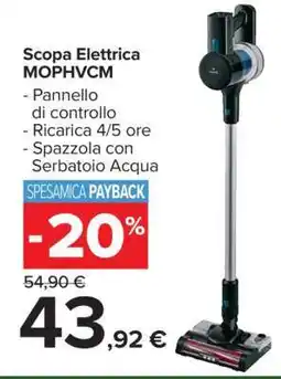 Carrefour Scopa Elettrica MOPHVCM offerta