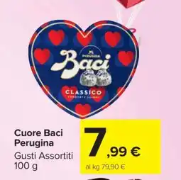 Carrefour CUORE BACI PERUGINA offerta