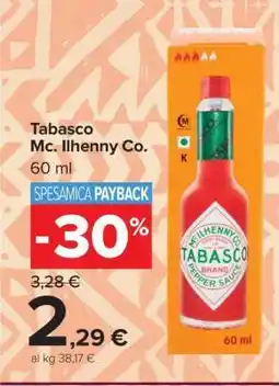 Carrefour Tabasco Mc. Ilhenny Co offerta