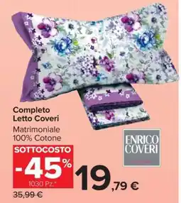 Carrefour Completo Letto Coveri offerta