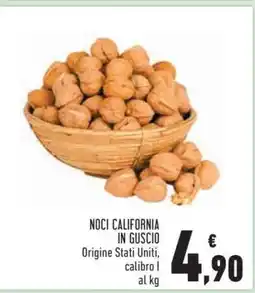 Conad Noci California in Guscio offerta