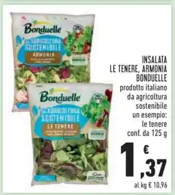 Conad Insalata Le Tenere, Armonia Bonduelle offerta