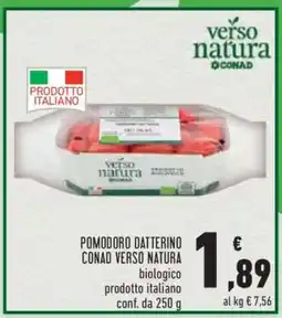 Conad Pomodoro Datterino Conad Verso Natura offerta