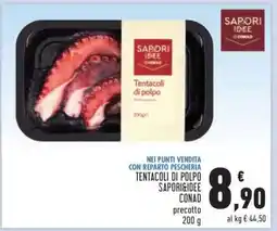 Conad Tentacoli di Polpo Sapori&Idee Conad offerta