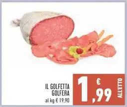 Conad IL GOLFETTA GOLFIERA offerta