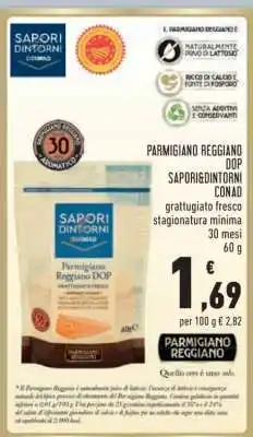 Conad Parmigiano Reggiano DOP Sapori&Dintorni Conad offerta