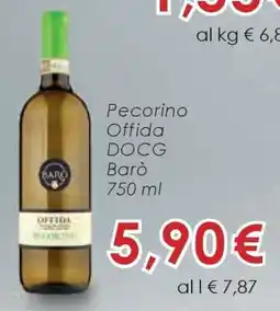 Conad Pecorino Offida DOCG Barò offerta
