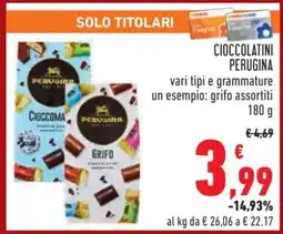 Conad Cioccolatini Perugina offerta