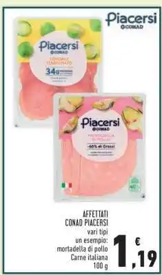 Conad AFFETTATI CONAD PIACERSI offerta