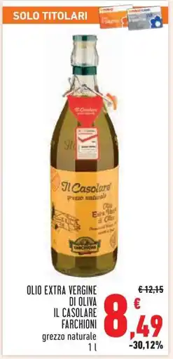 Conad Olio Extra Vergine di Oliva Il Casolare Farchioni offerta