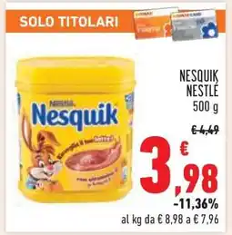 Conad NESQUIK NESTLÉ offerta