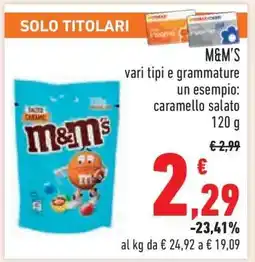 Conad M&M'S offerta