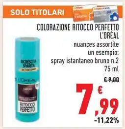 Conad COLORAZIONE RITOCCO PERFETTO L'ORÉAL offerta
