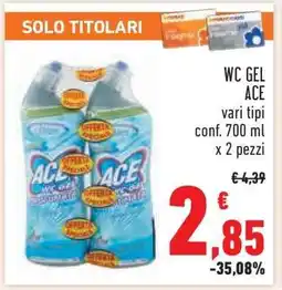 Conad WC GEL ACE offerta