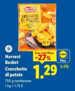 Lidl Harvest Basket Crocchette di patate offerta