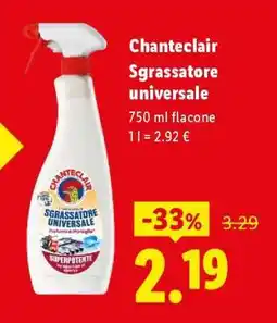 Lidl Chanteclair Sgrassatore Universale offerta