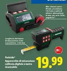 Lidl PARKSIDE offerta