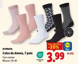 Lidl esmara Calze da donna, 7 paia offerta