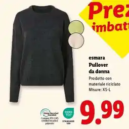 Lidl esmara Pullover da donna offerta
