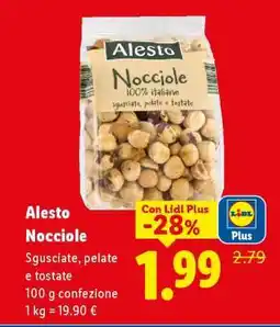Lidl Alesto Nocciole offerta