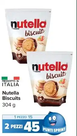 Carrefour Market Nutella Biscuits offerta