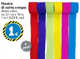 Tedi Nastro di carta crespa offerta