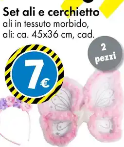 Tedi Set ali e cerchietto offerta