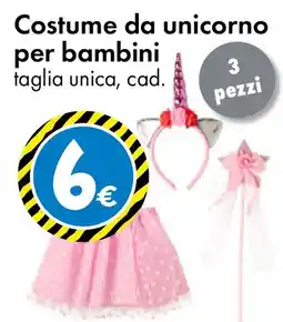 Tedi Costume da unicorno per bambini offerta