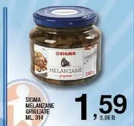 Sigma melanzane grigliate ml 314