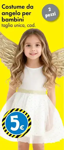 Tedi Costume da angelo per bambini offerta