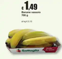 Sì con te Banane vassoio offerta