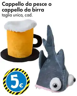 Tedi Cappello da pesce o cappello da birra offerta