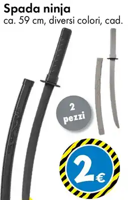 Tedi Spada ninja offerta