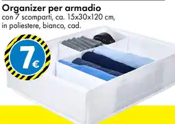 Tedi Organizer per armadio offerta