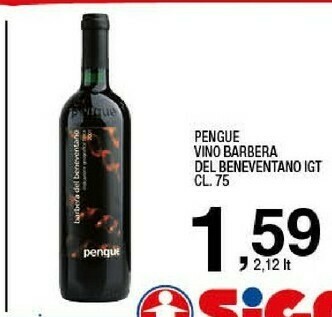 Pengue vino barbera del beneventano igt