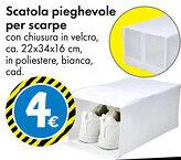 Tedi Scatola pieghevole per scarpe offerta