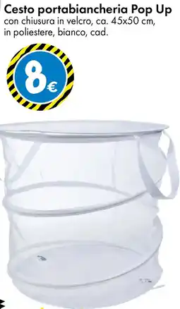 Tedi Cesto portabiancheria Pop Up offerta