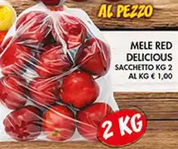 Coal Mele red delicious sacchetto offerta