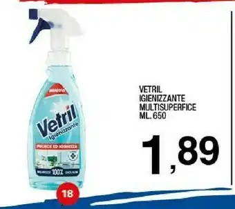 Igienizzante multisuperfice