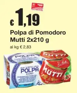 Sì con te Polpa di Pomodoro Mutti offerta