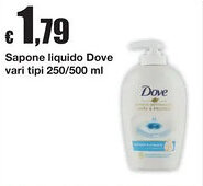 Sì con te Sapone liquido Dove offerta