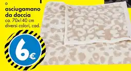 Tedi Asciugamano da doccia offerta