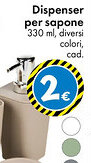 Tedi Dispenser per sapone offerta