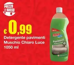 Sì con te Detergente pavimenti Muschio Chiaro Luce offerta