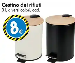 Tedi Cestino dei rifiuti offerta