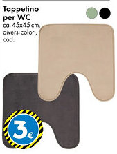 Tedi Tappetino per WC offerta